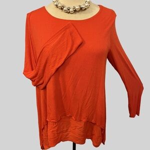 😍SHOW SPECIAL - Phase Eight Orange Knit Long Sleeve Sweater